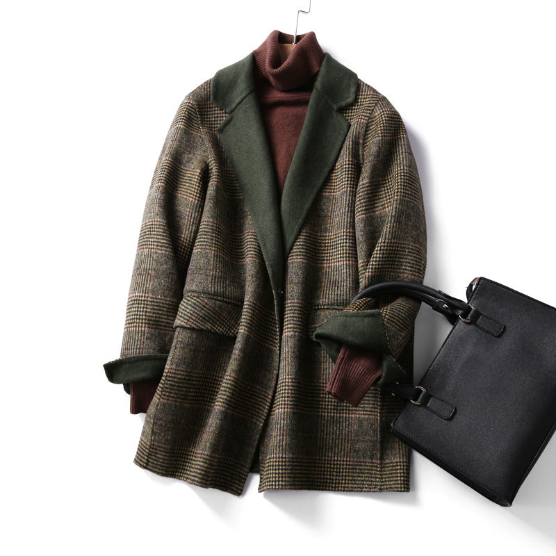 L'Essenziale Wool Coat by Valentina Rossi