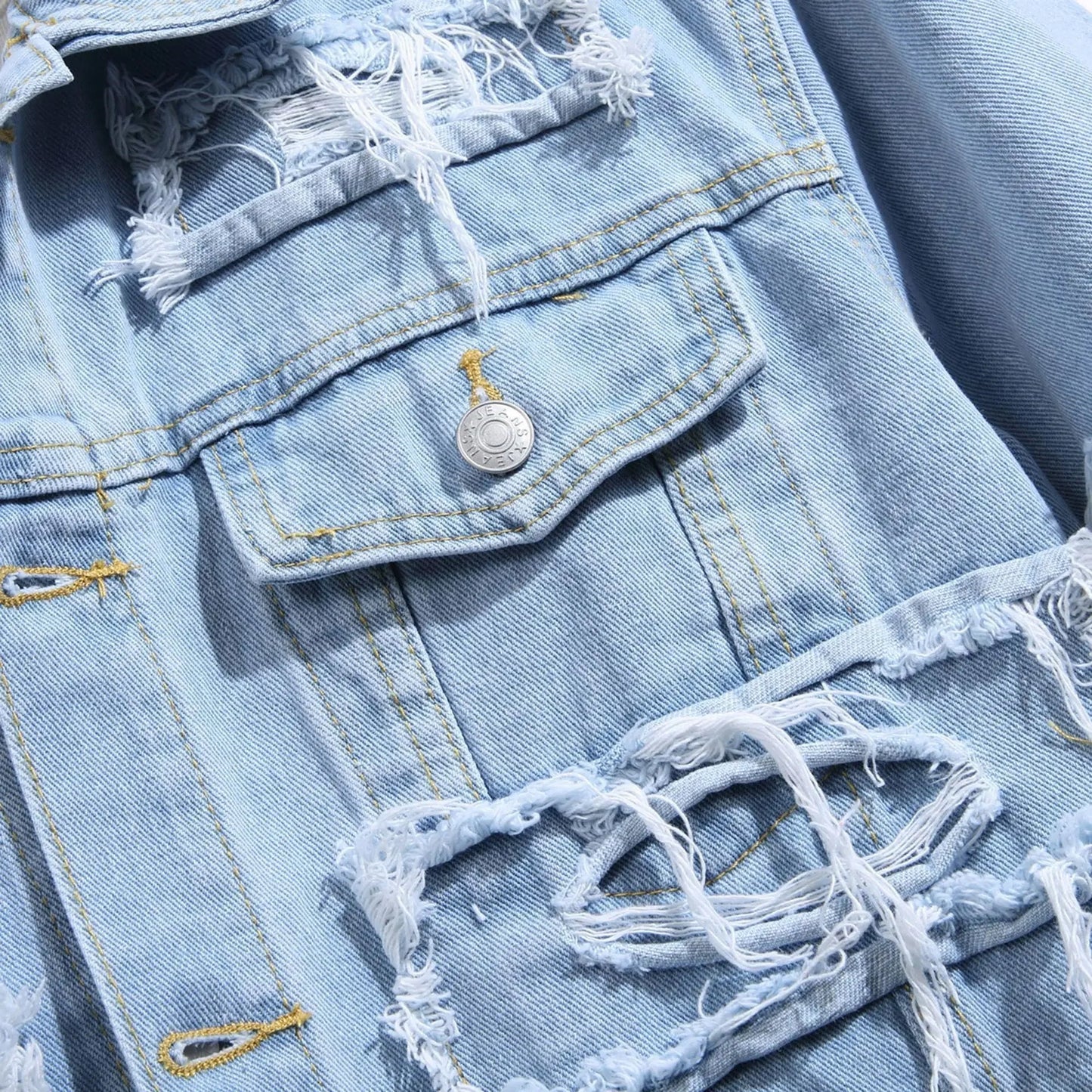 Lorenzo Vitali Rugged Denim Jacket