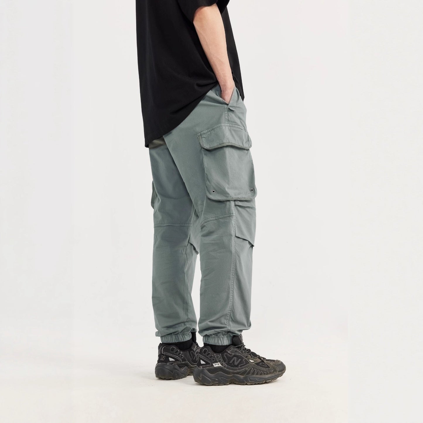 Men’s Vintage Washed Cargo Utility Pants