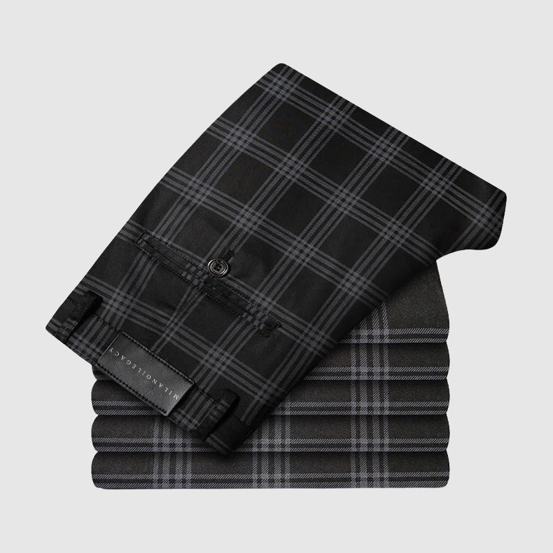 Roberto Russo Marston Plaid Pants