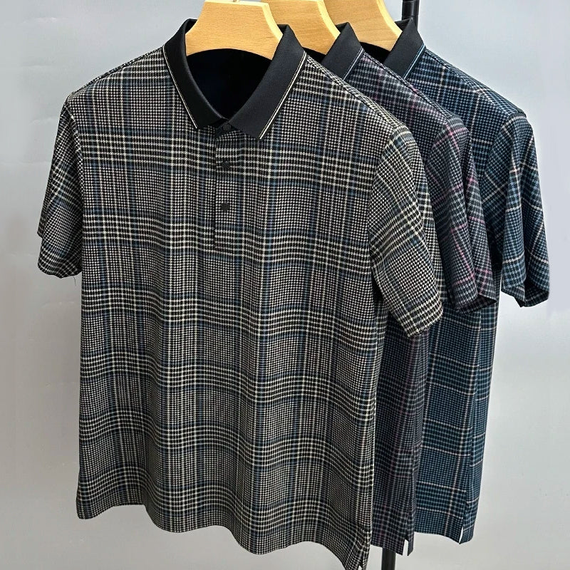Roberto Russo Metropolitan Plaid T-shirt