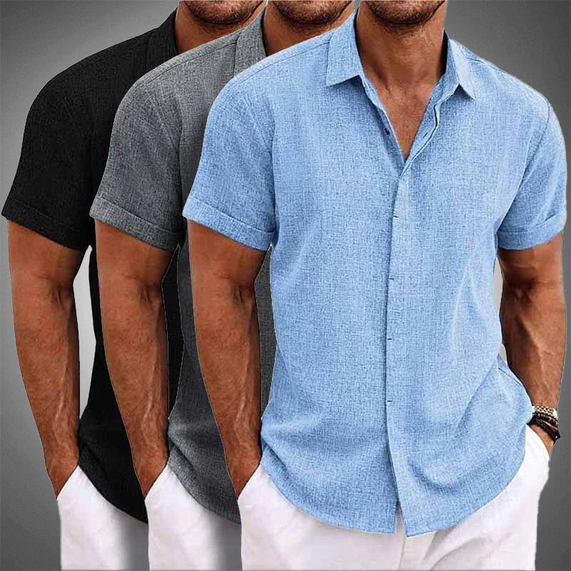Theodore Willow Tropical Linen Shirt