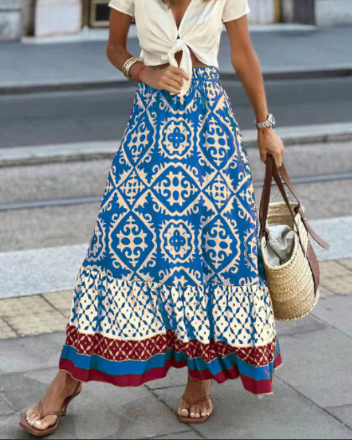 Cassey™ - Jupe Style Bohème