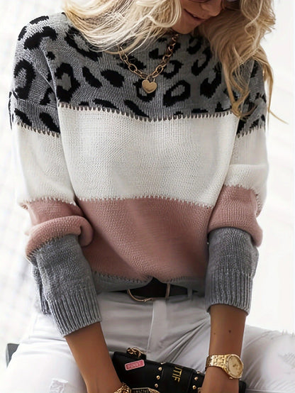 Kaity™ – Pull léopard stylé