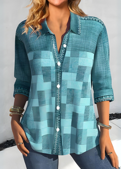 Sandra | Chemisier Patchwork