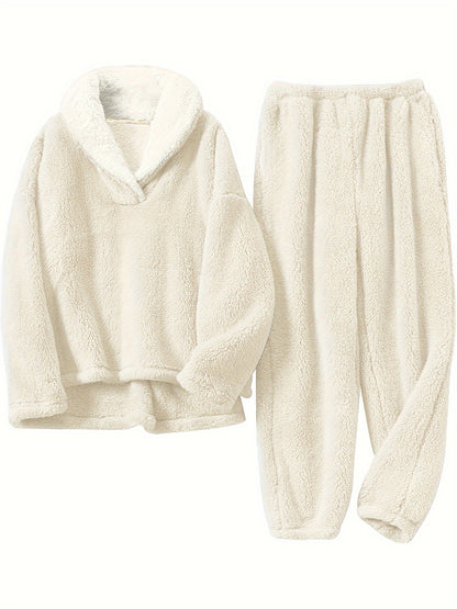 Sylvia | Ensemble de vêtements de détente en flanelle