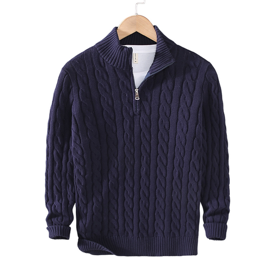 Giuseppe™ - Luxe Strickpullover mit Reißverschluss