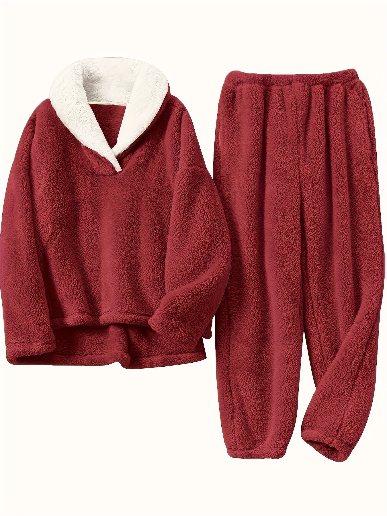 Sylvia | Ensemble de vêtements de détente en flanelle