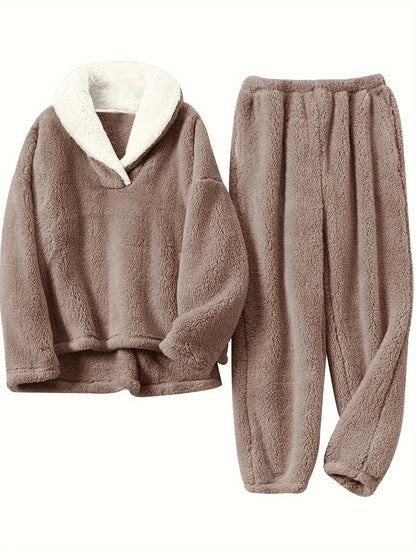 Sylvia | Ensemble de vêtements de détente en flanelle