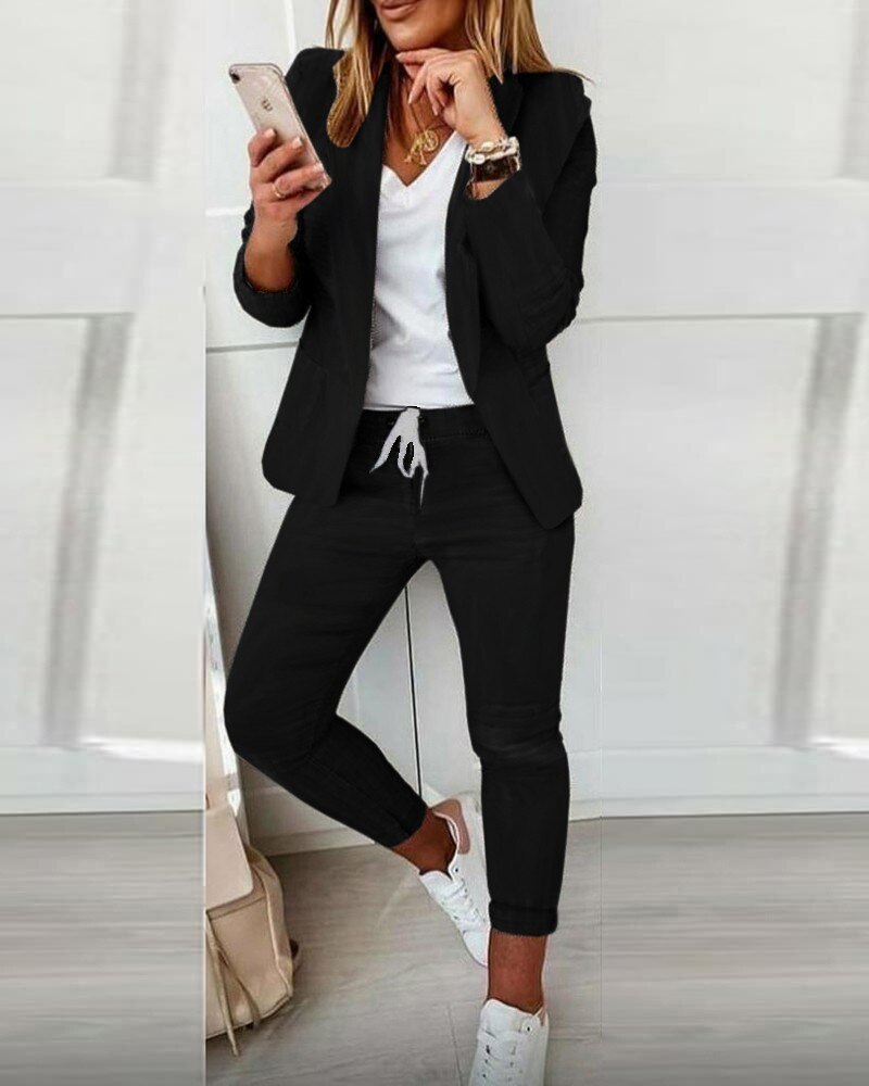 Jada | Ensemble blazer élégant 2 pièces