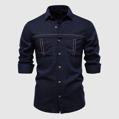 François Blanchet Horizon Linen Shirt