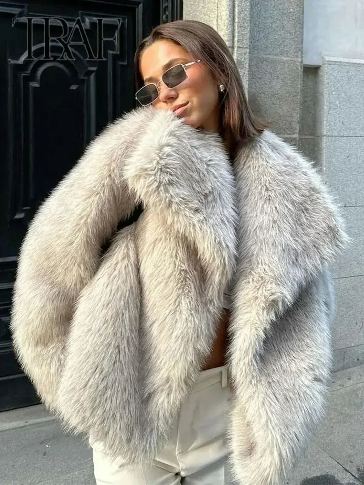 Alena | Veste en fourrure élégante