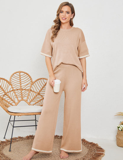 Ella™ Classy Elastic gestricktes Lounge-Set