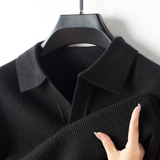 Lorenzo Vitali Knit Polo Sweater