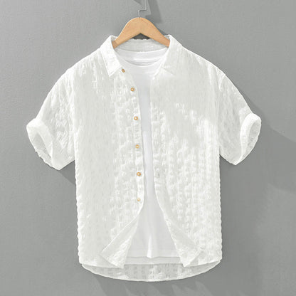 Lorenzo Vitali Lido Textured Shirt
