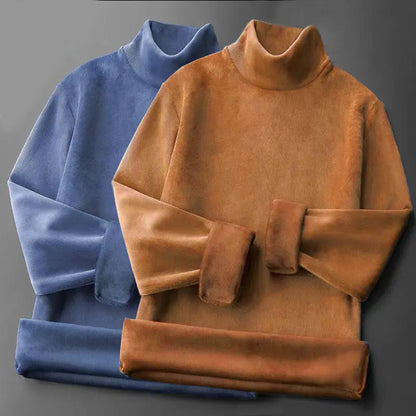 Lorenzo Vitali Plush Turtleneck Sweater