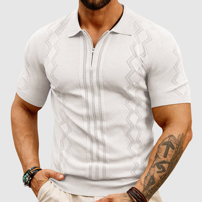 Lorenzo Vitali SilkKnit Polo Shirt