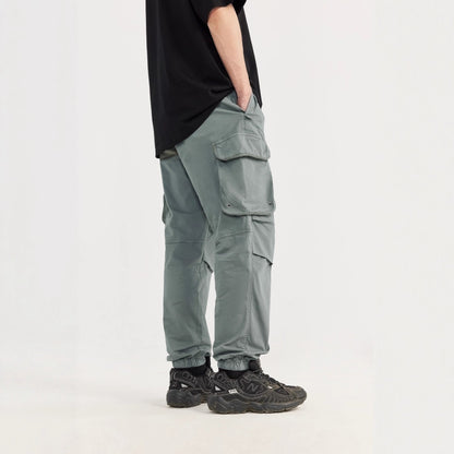 Men’s Vintage Washed Cargo Utility Pants