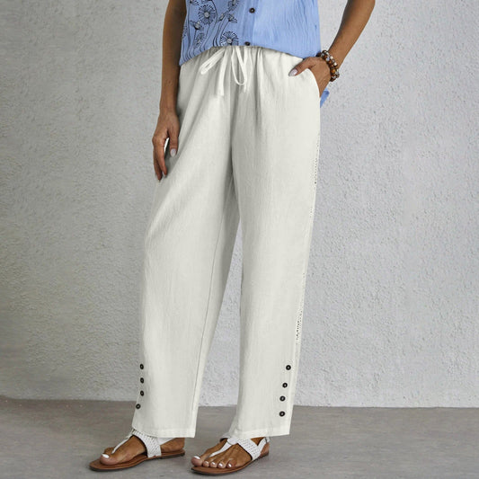 Shania™ - Pantalon Détente Boutonné