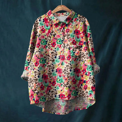 Natasha | Chemise Florale Élégante