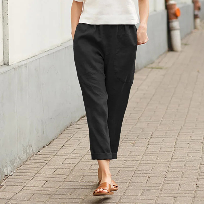 Crissa™ | Pantalon Large avec Poches