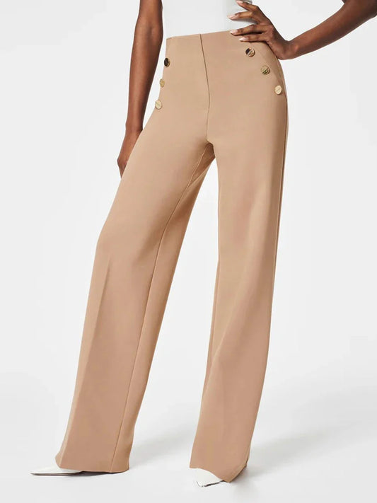 Élise™ - Pantalons Largeurs Élégants Femme