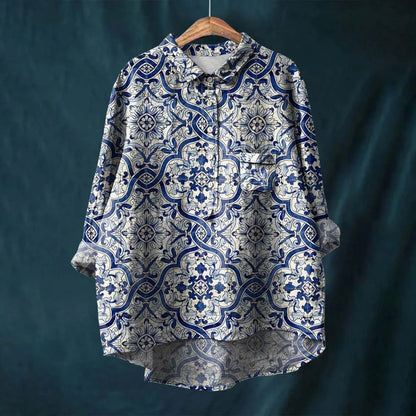 Natasha | Chemise Florale Élégante