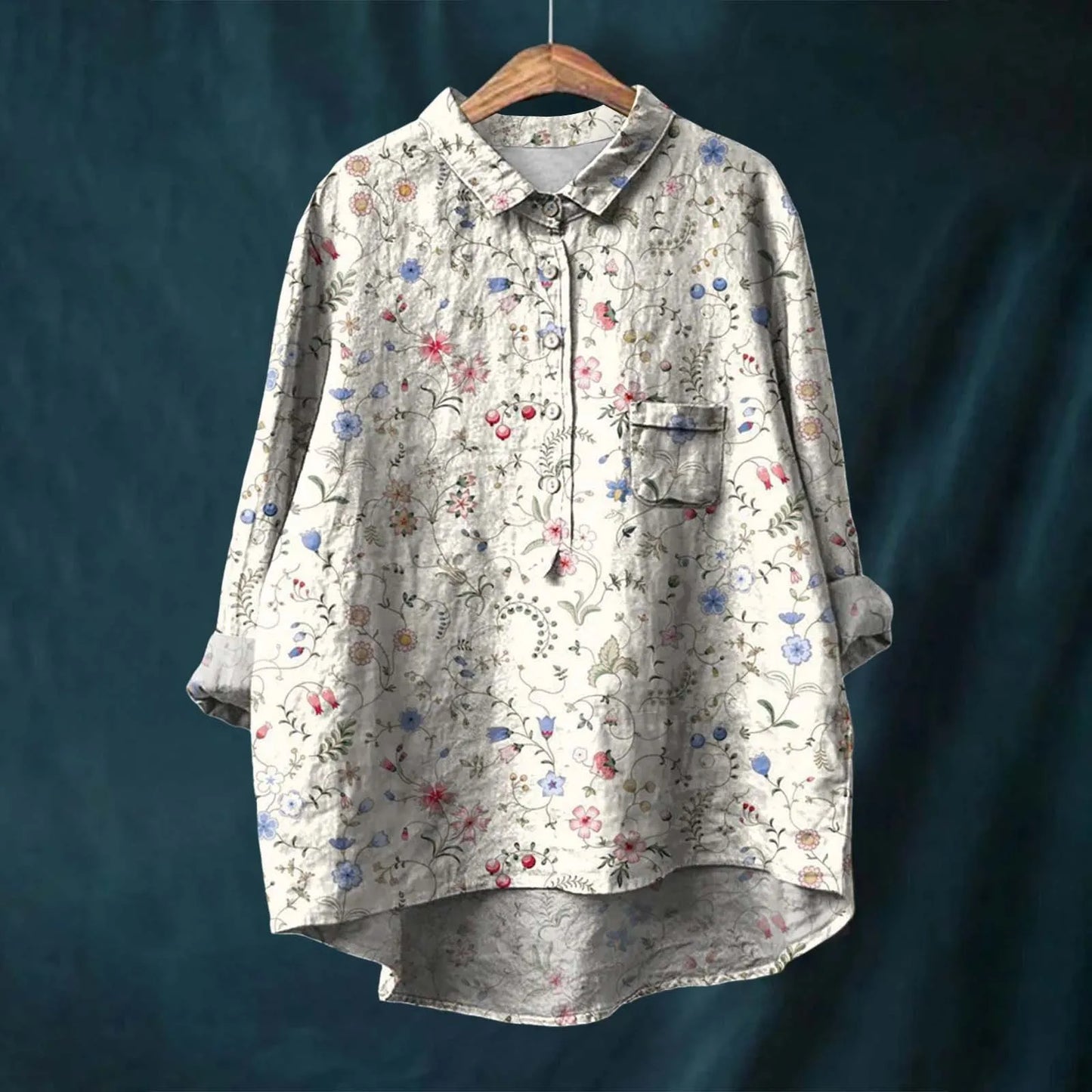 Natasha | Chemise Florale Élégante