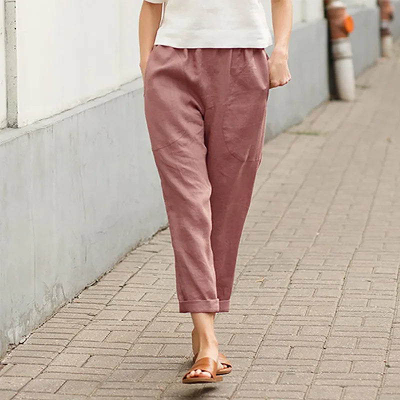 Crissa™ | Pantalon Large avec Poches