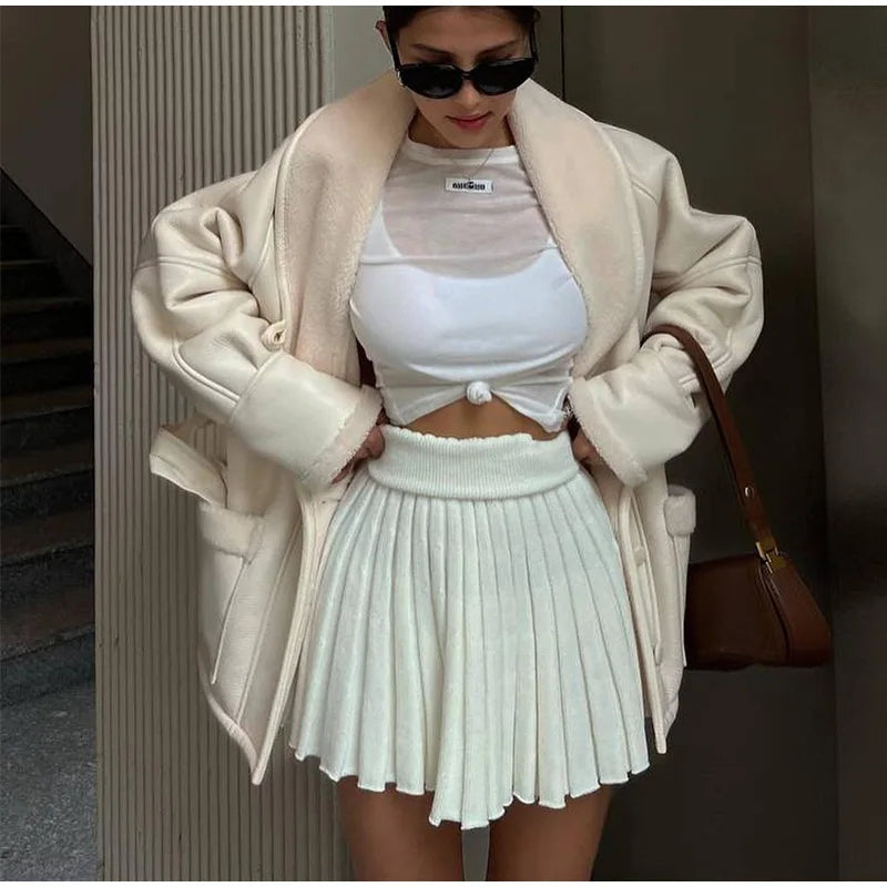 Isadora | Manteau d'hiver en cuir