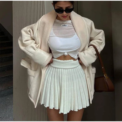 Isadora | Manteau d'hiver en cuir