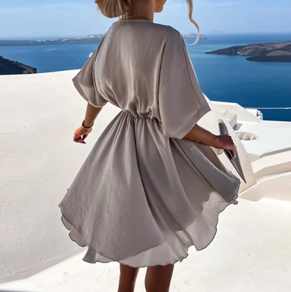 Lennon - Chic Summer High Waist Mini Dress
