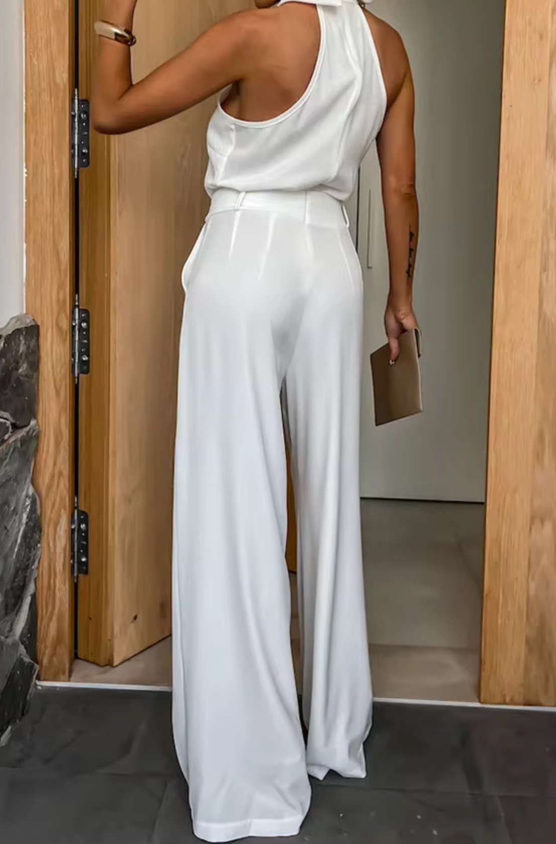 Tulsa™ - Jumpsuit Élégant Sans Manches