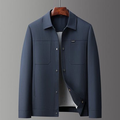 Tailored Luxury Smooth Finish Men’s Jacket