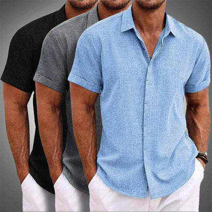 Theodore Willow Tropical Linen Shirt