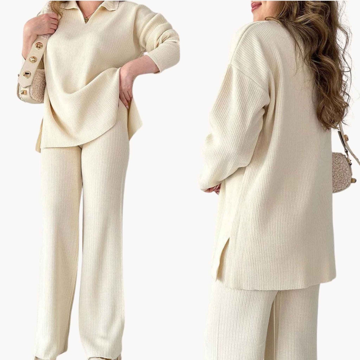 Chloé | Ensemble tricoté confortable