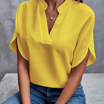 Mina | Blouse Élégante et Luxueuse