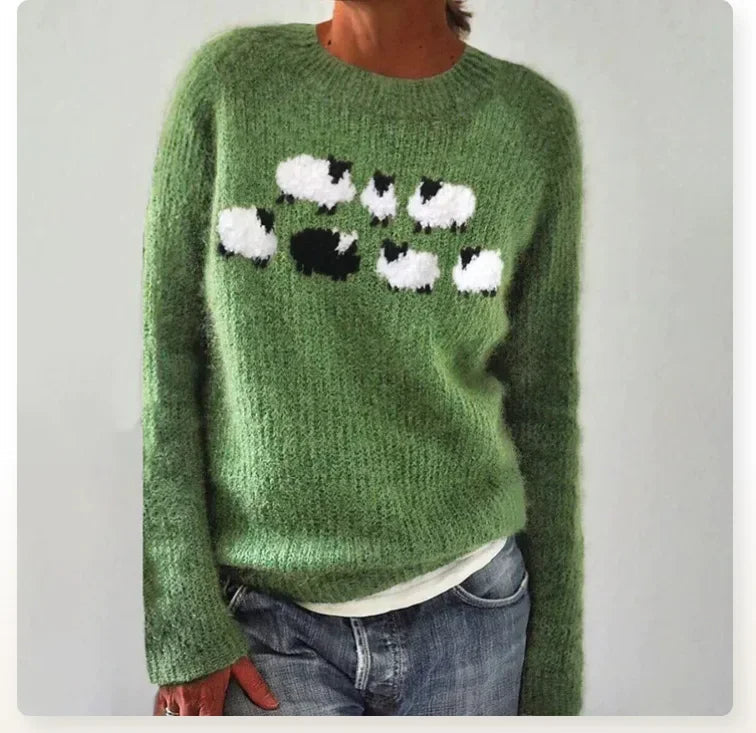 Izzel™ - Pull douillet Fair Isle
