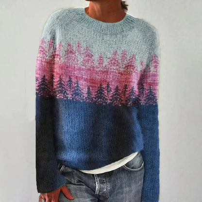 Izzel™ - Pull douillet Fair Isle