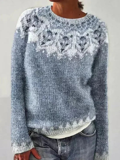 Izzel™ - Pull douillet Fair Isle