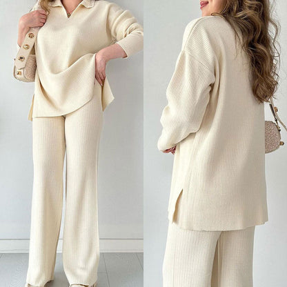 Chloé | Ensemble tricoté confortable