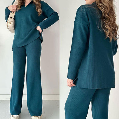 Chloé | Ensemble tricoté confortable