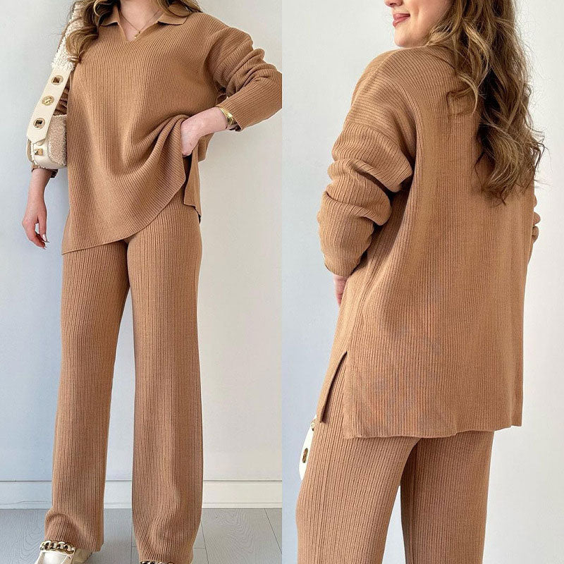 Chloé | Ensemble tricoté confortable