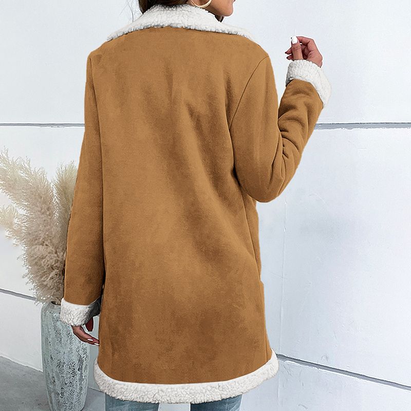 Amelia | Manteau avec doublure en sherpa